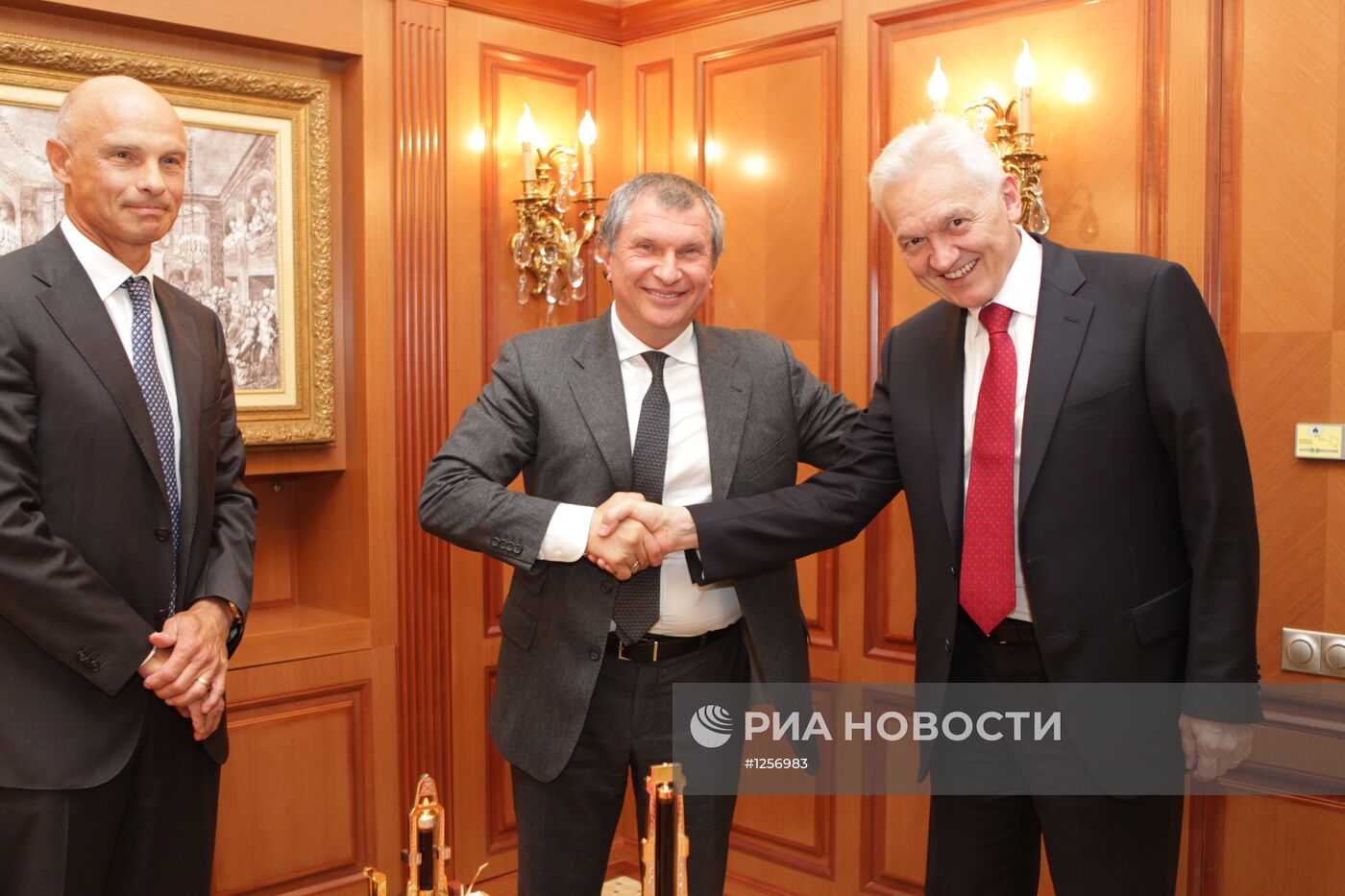 Встреча руководства "Роснефти" и компании Gunvor
