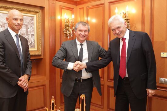 Встреча руководства "Роснефти" и компании Gunvor