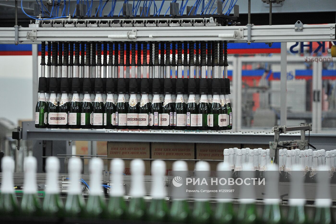 Работа Московского межреспубликанского винодельческого завода