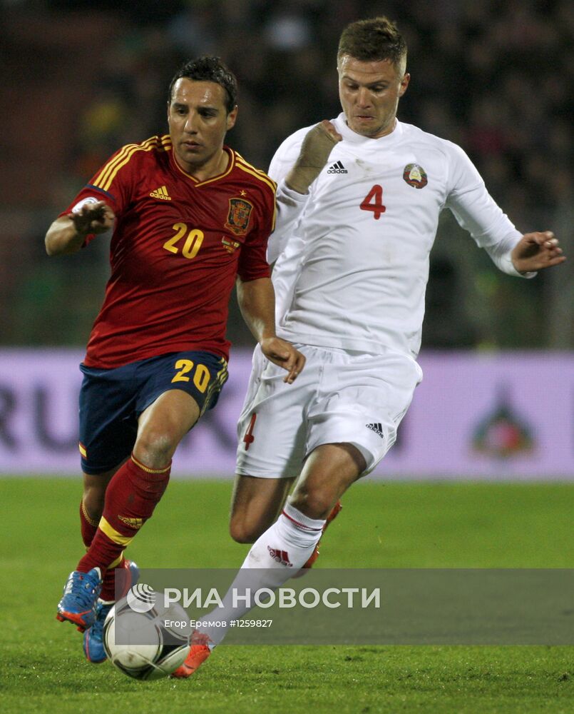 Футбол. Отборочный турнир ЧМ-2014. Матч Белоруссия – Испания