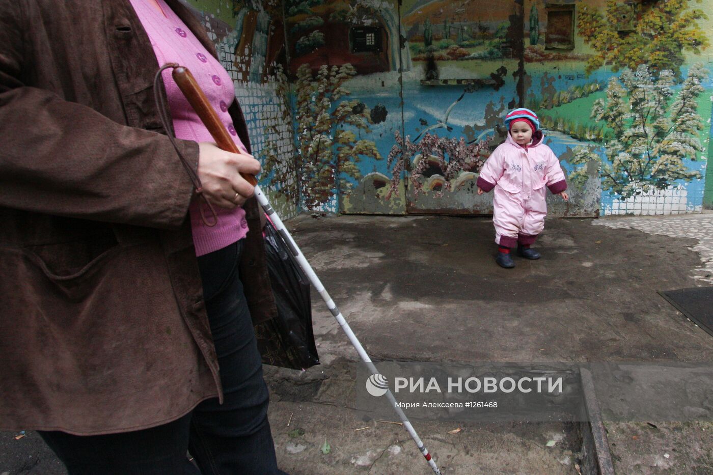 Жизнь семьи москвичей с нарушениями зрения