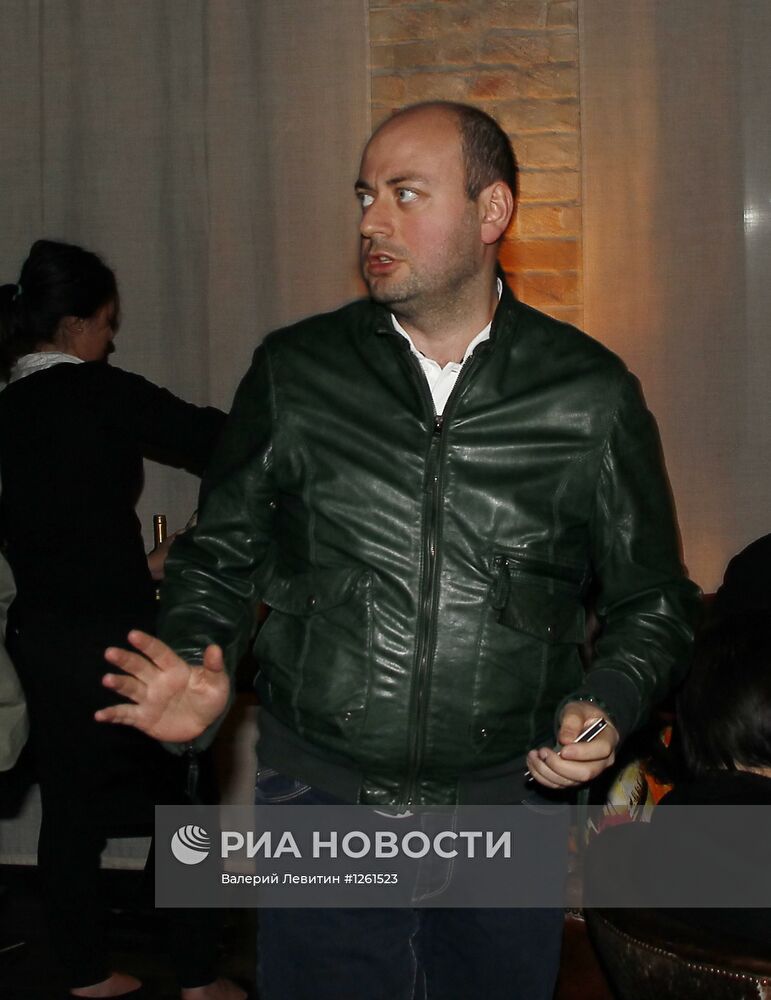 Вечеринка, посвященная открытию "Кубка Кремля 2012"