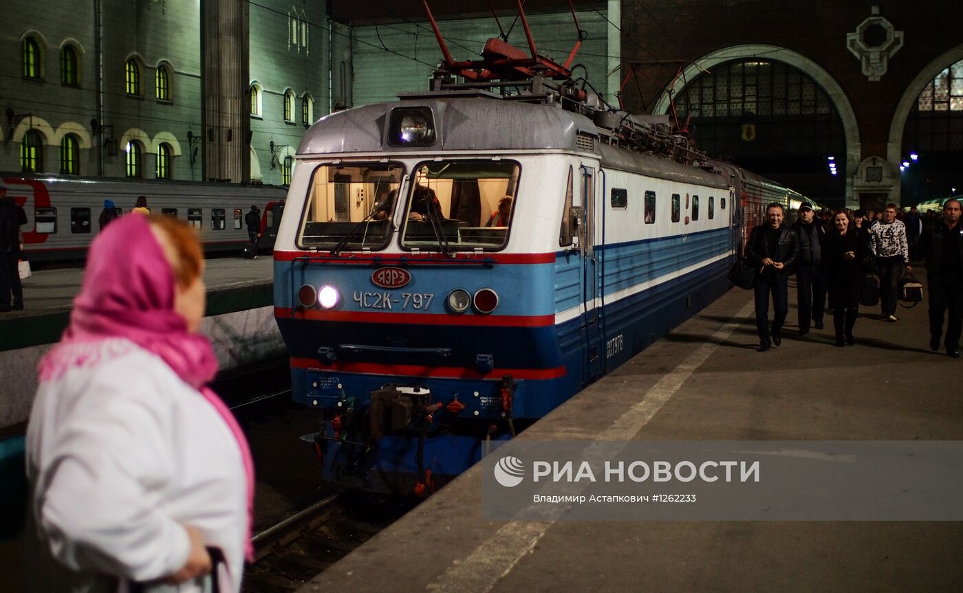 Казанский вокзал в Москве