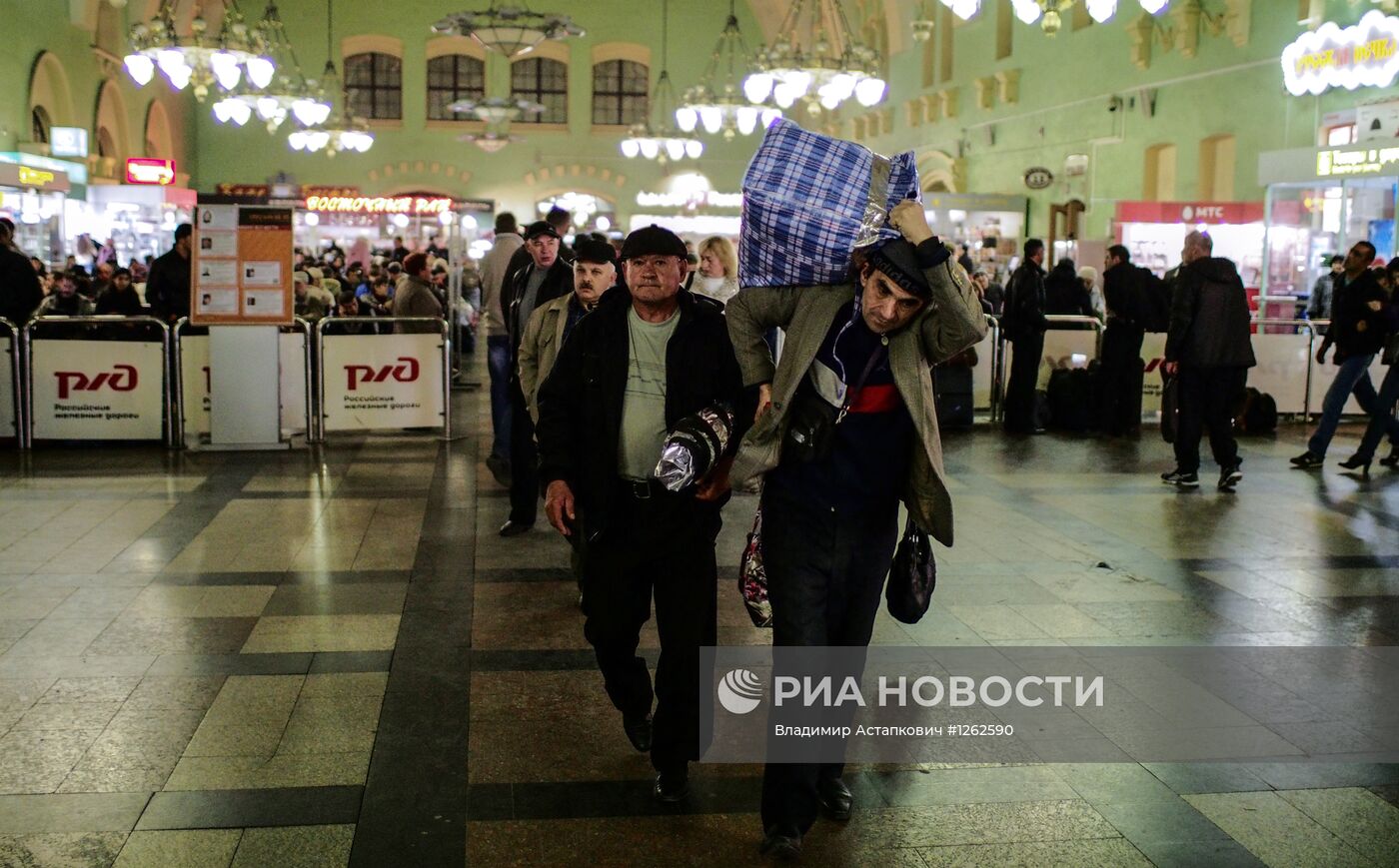 Казанский вокзал в Москве