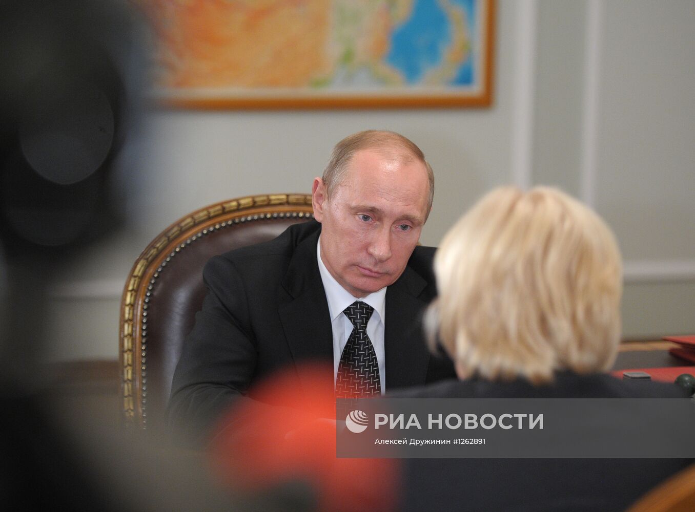 В.Путин провел встречу с О.Голодец
