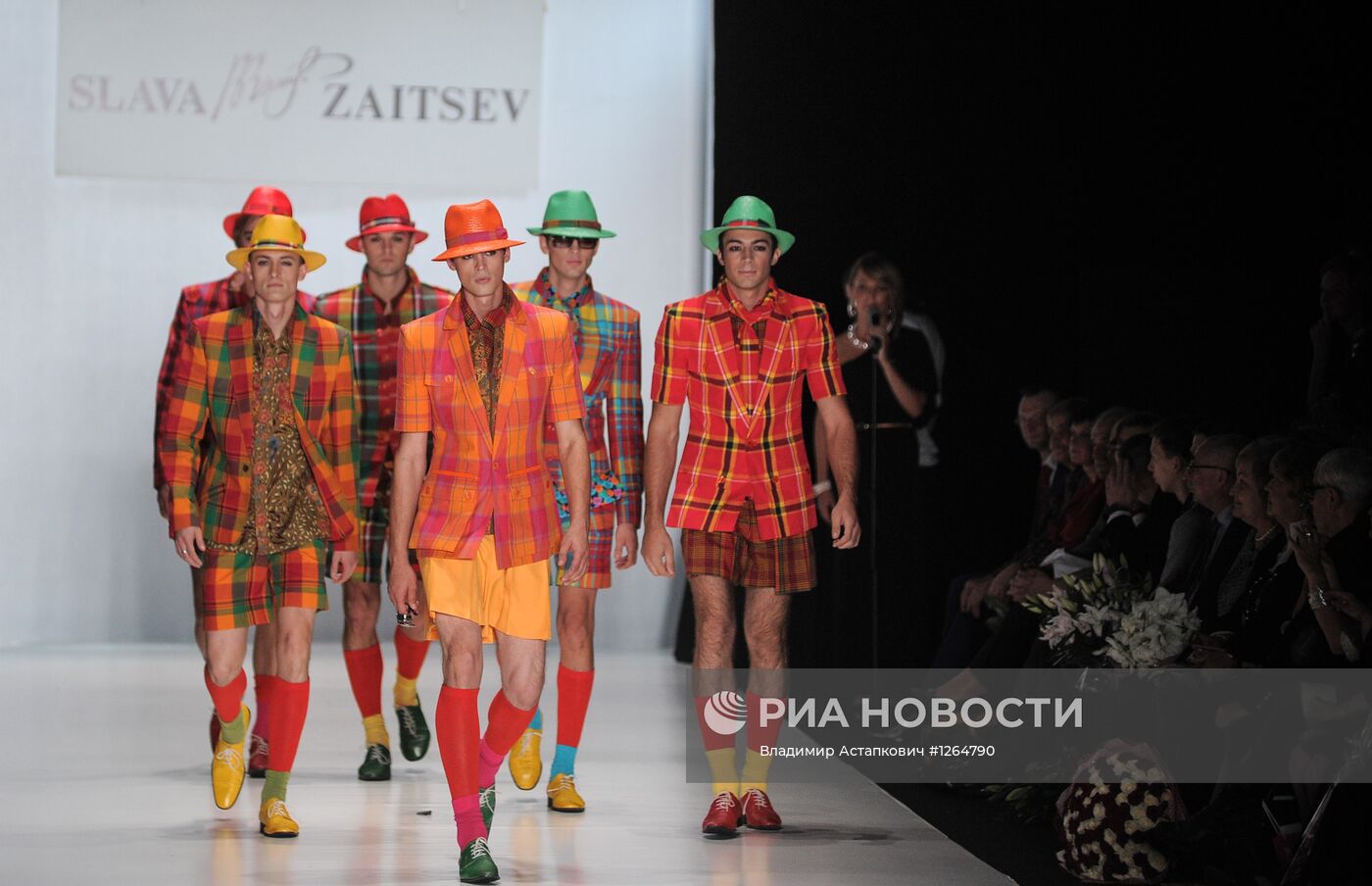 Показ Slava Zaitsev в рамках Mercedes-Benz Fashion Week Russia