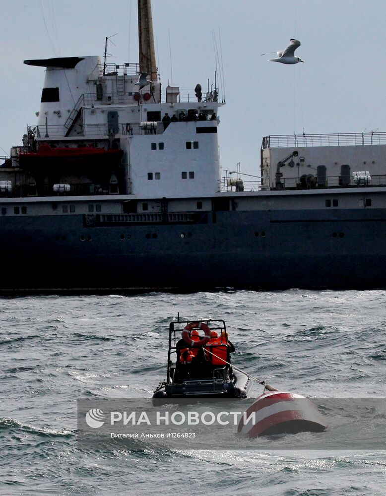 Учения аварийно-спасательных сил Тихоокеанского флота (ТОФ)