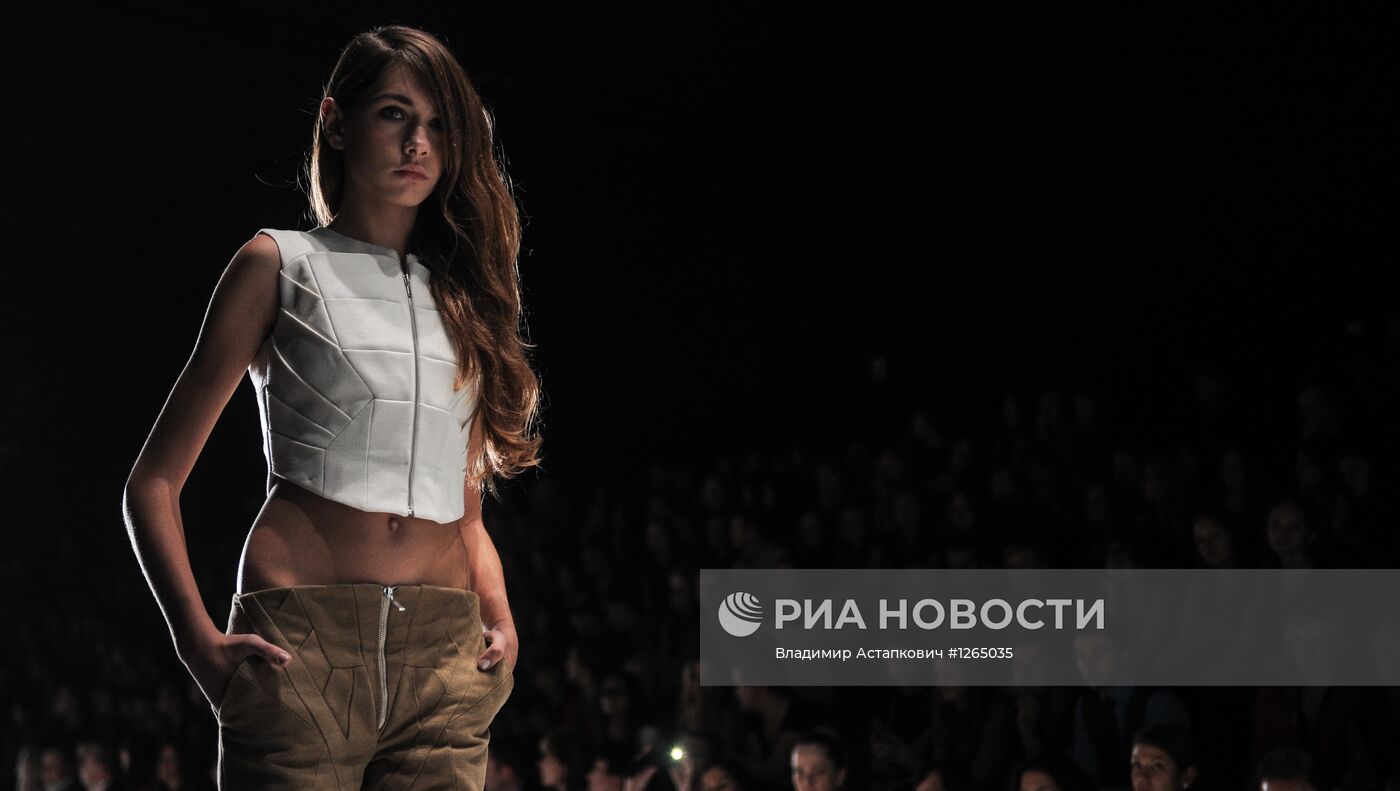 Показ Dasha Gauser в рамках Mercedes-Benz Fashion Week Russia