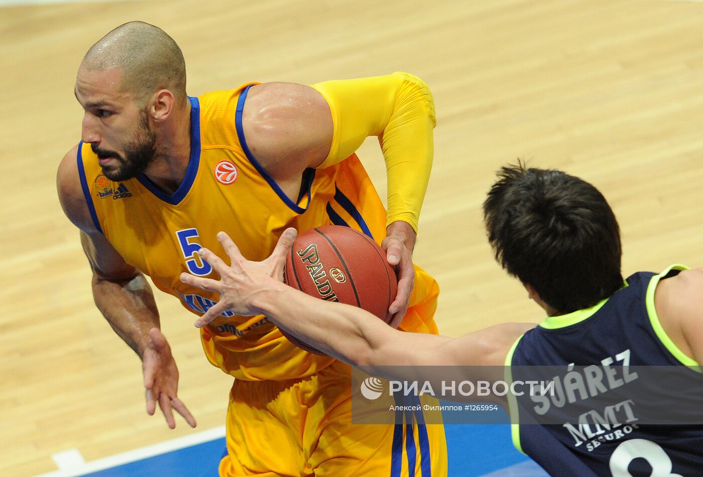 Баскетбол. Евролига. Матч "Химки" - "Реал"