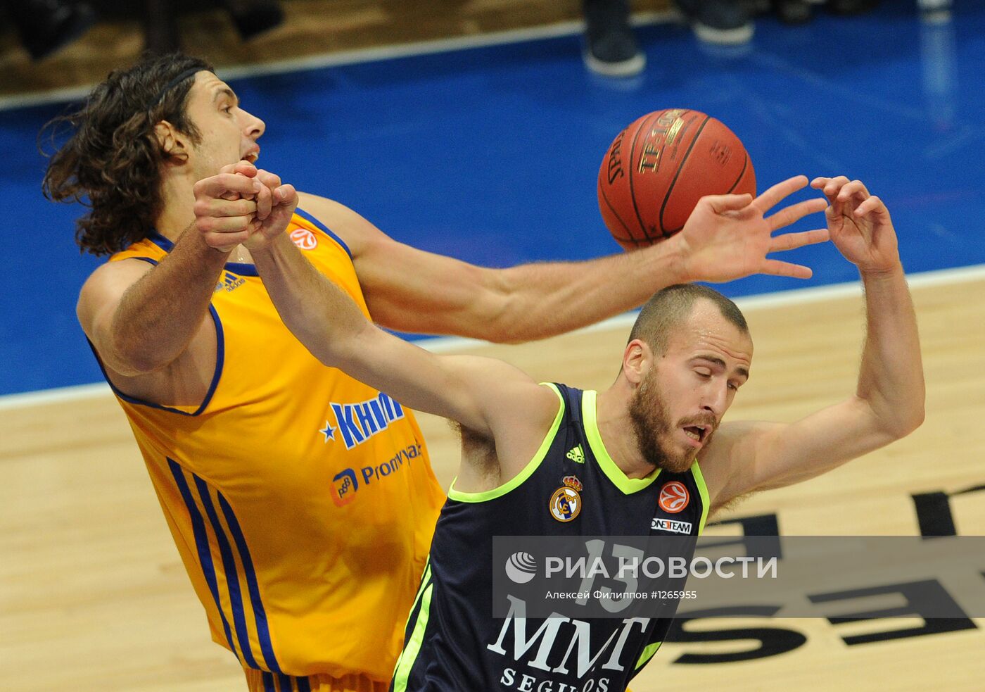 Баскетбол. Евролига. Матч "Химки" - "Реал"