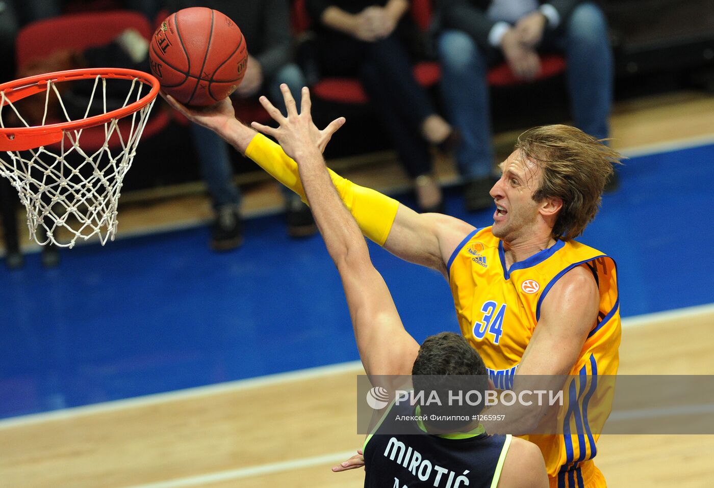 Баскетбол. Евролига. Матч "Химки" - "Реал"