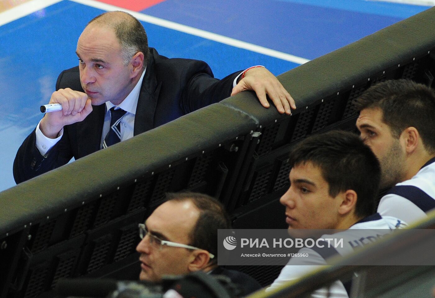 Баскетбол. Евролига. Матч "Химки" - "Реал"