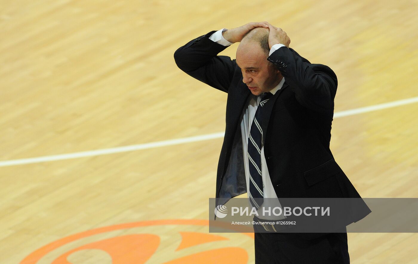 Баскетбол. Евролига. Матч "Химки" - "Реал"