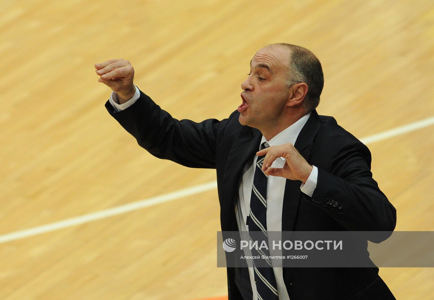 Баскетбол. Евролига. Матч "Химки" - "Реал"