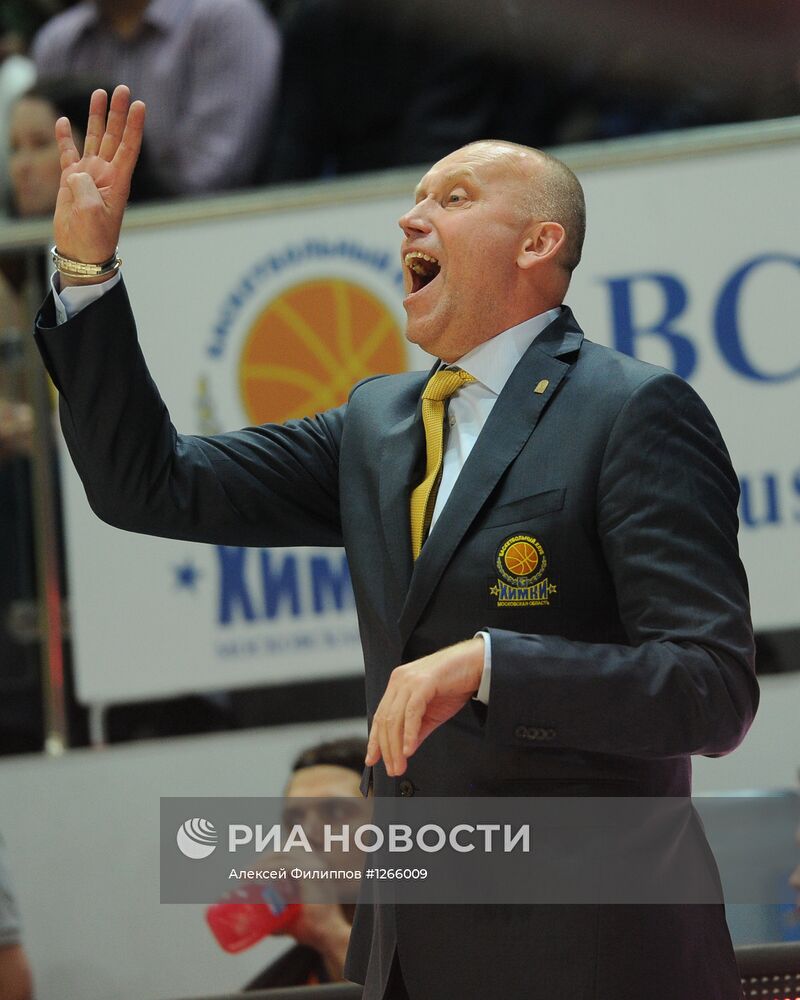 Баскетбол. Евролига. Матч "Химки" - "Реал"