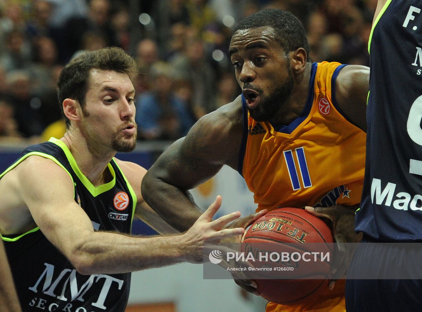 Баскетбол. Евролига. Матч "Химки" - "Реал"