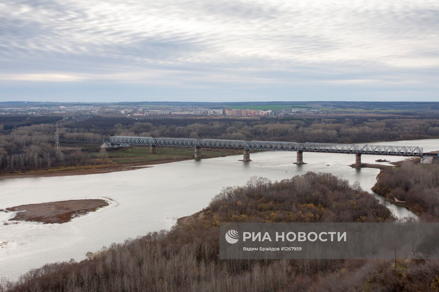 Вид на район Дема в Уфе