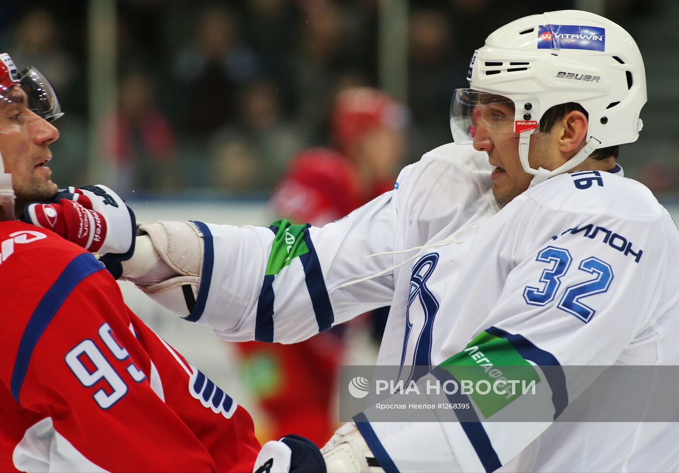 Хоккей. КХЛ. Матч "Локомотив" (Ярославль) - "Динамо" (Москва)