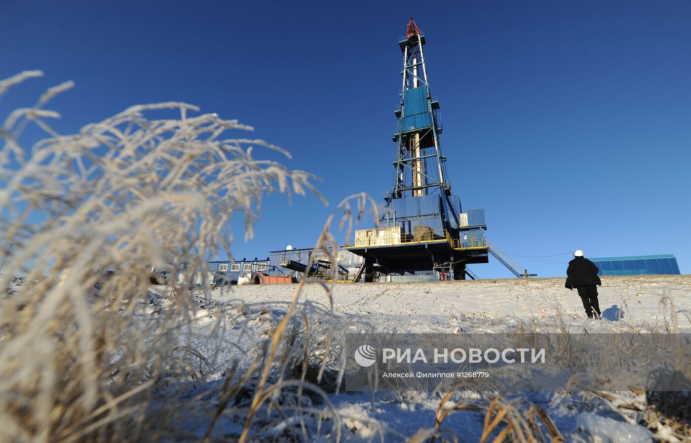Ввод в эксплуатацию газового месторождения Бованенково в ЯНАО
