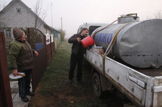 Сбор молока у частников-производителей в Белоруссии