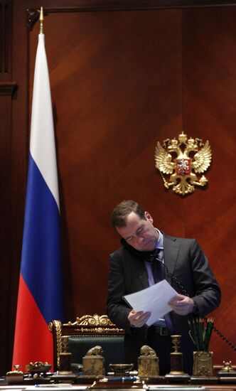 Д.Медведев провел встречу с И.Федоровым