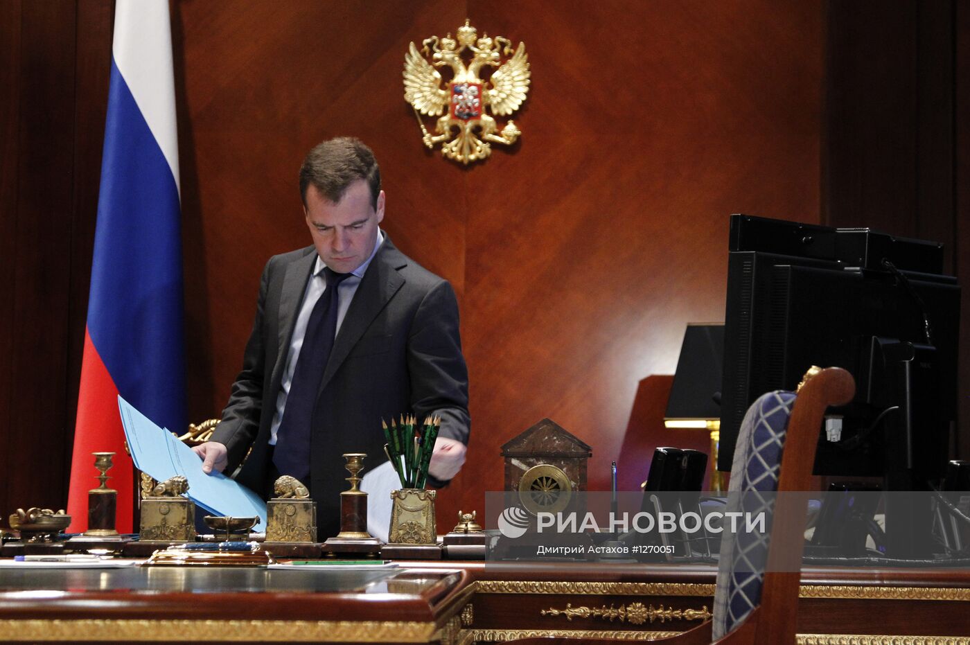 Д.Медведев провел встречу с И.Федоровым