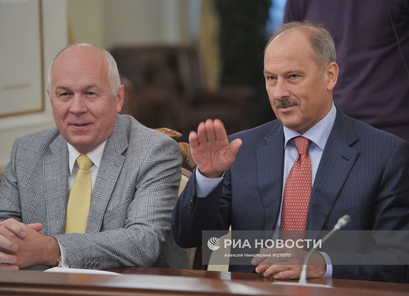 Заседание Совета при президенте РФ по модернизации экономики