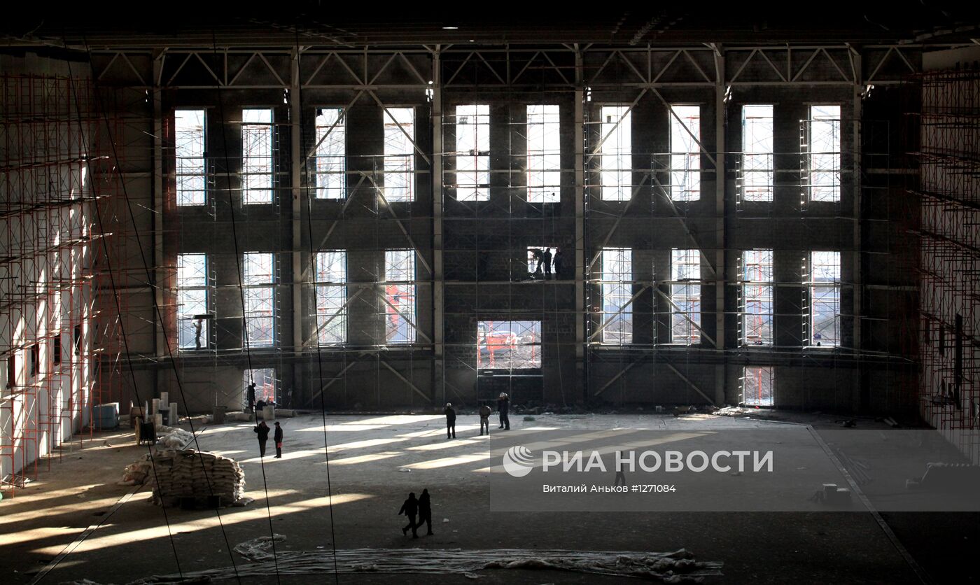 Строительство концертно-спортивного комплекса во Владивостоке