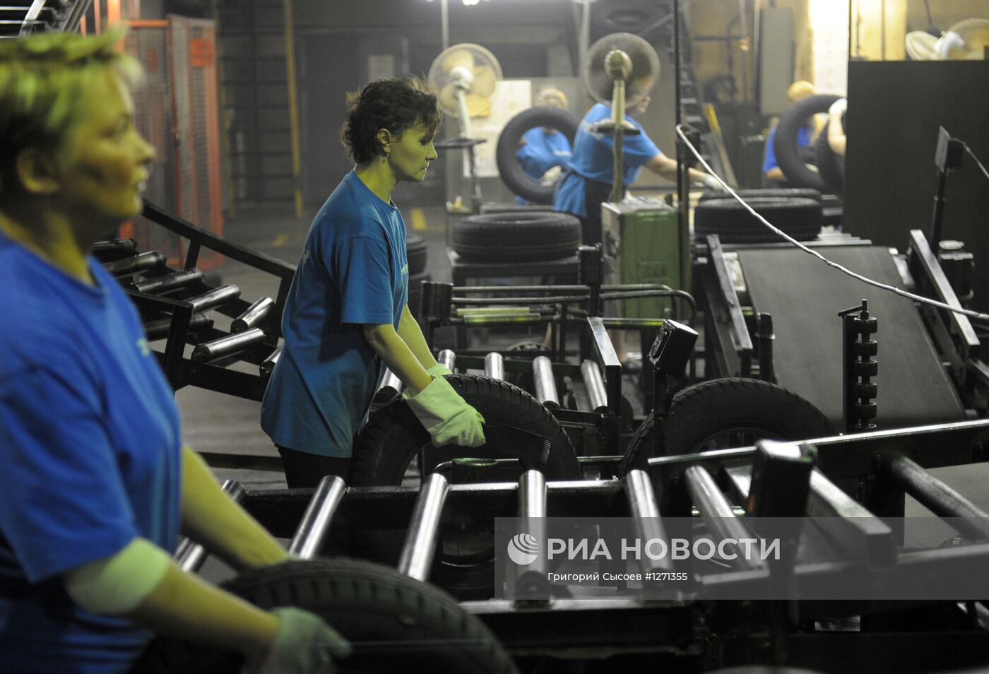 Работа Ярославского шинного завода