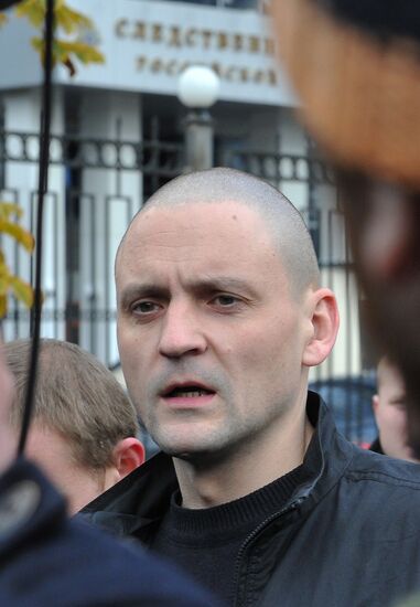 Удальцову предъявили обвинение в подготовке массовых беспорядков