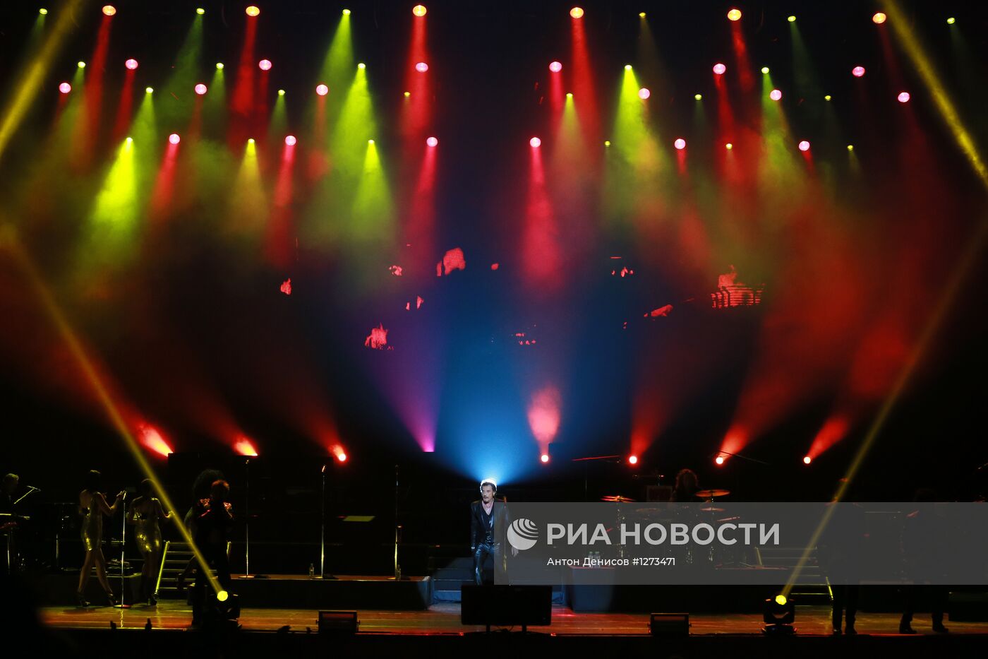 Концерт Джонни Холлидея в Москве