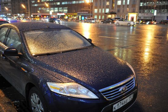 "Ледяной дождь" в Москве