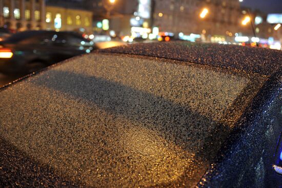 "Ледяной дождь" в Москве