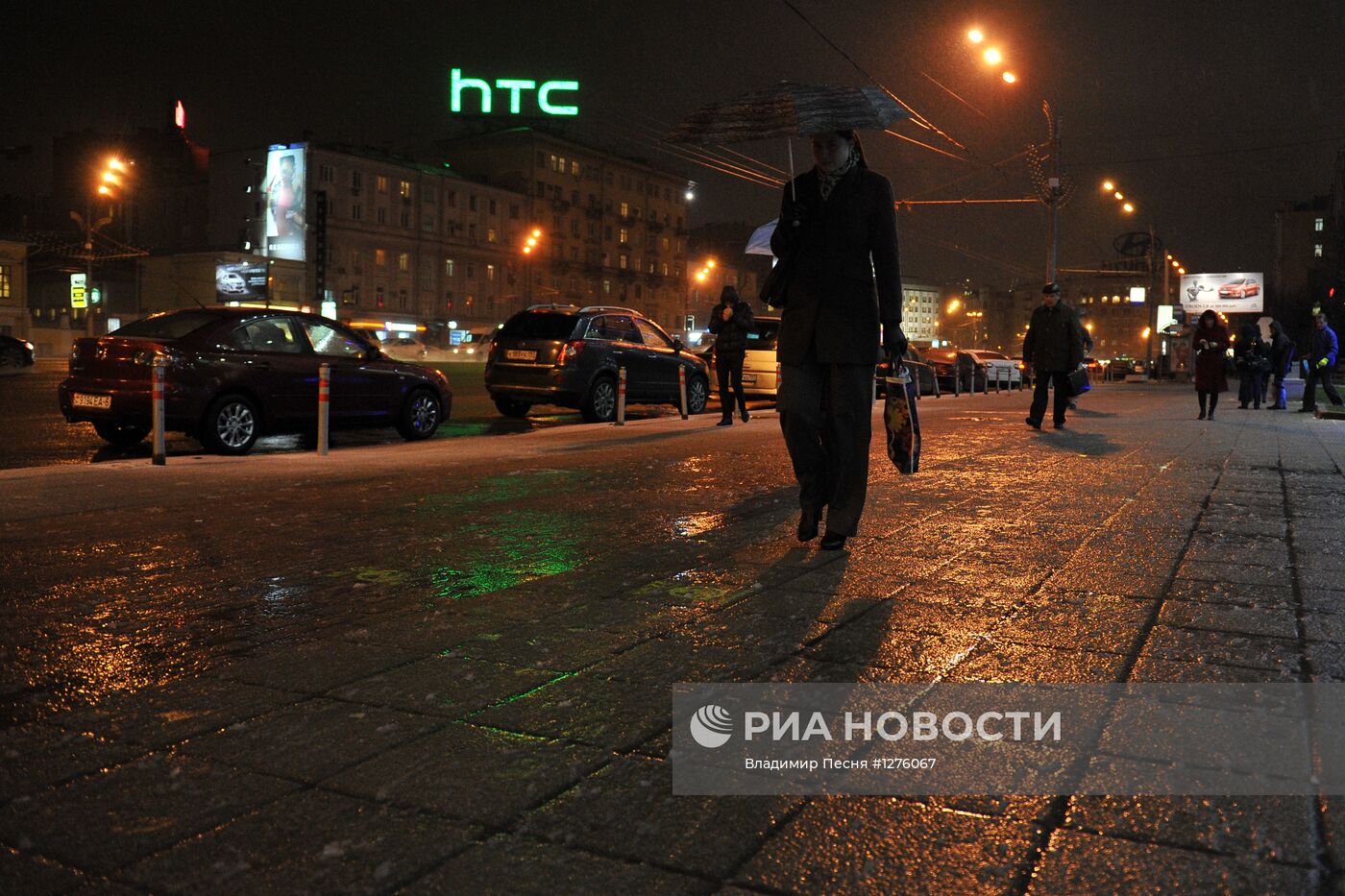 "Ледяной дождь" в Москве