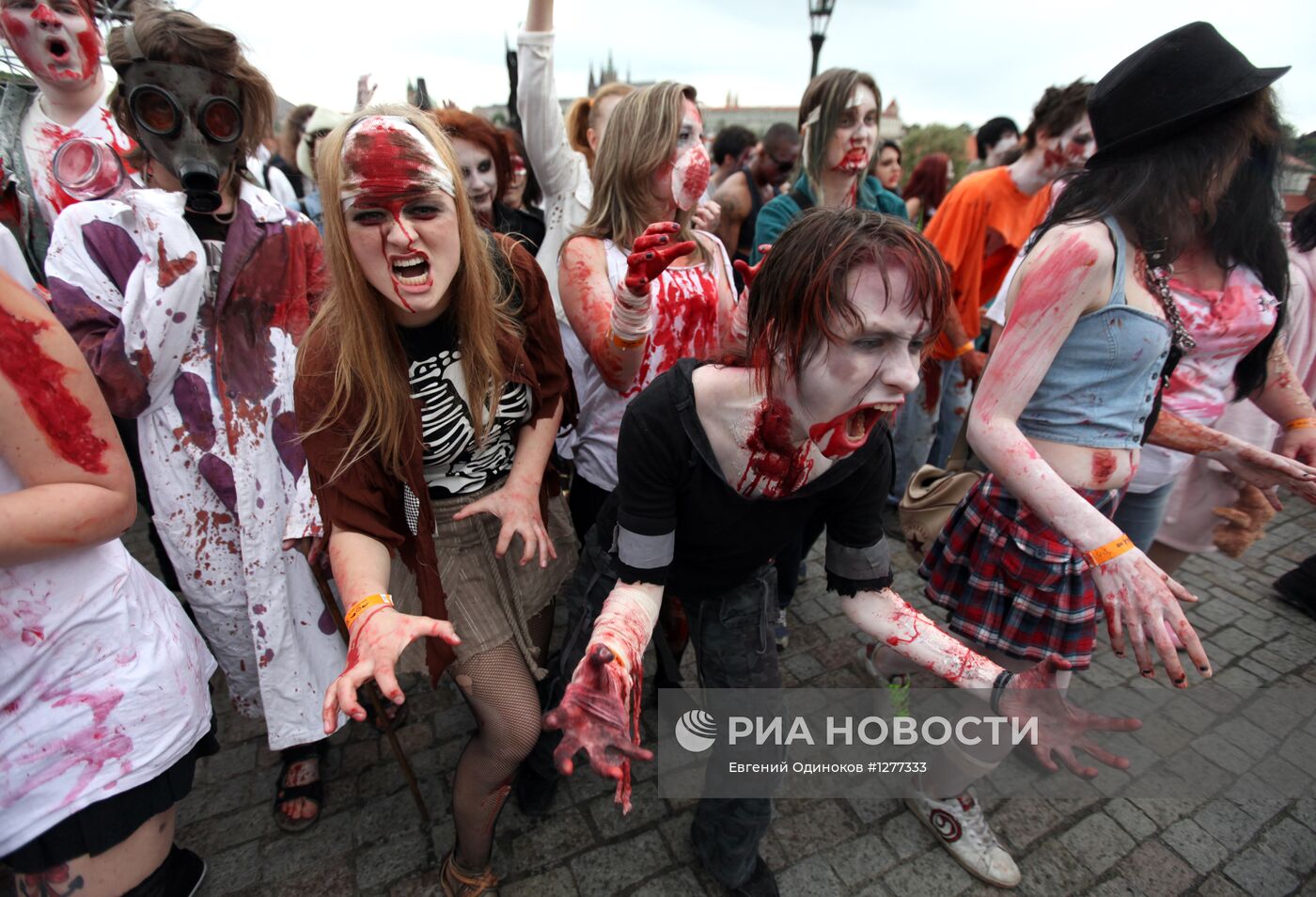 "Зомби-парад" в Праге