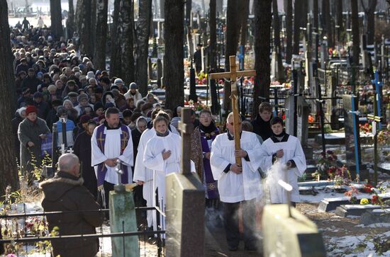 Католический праздник День всех святых в Белоруссии