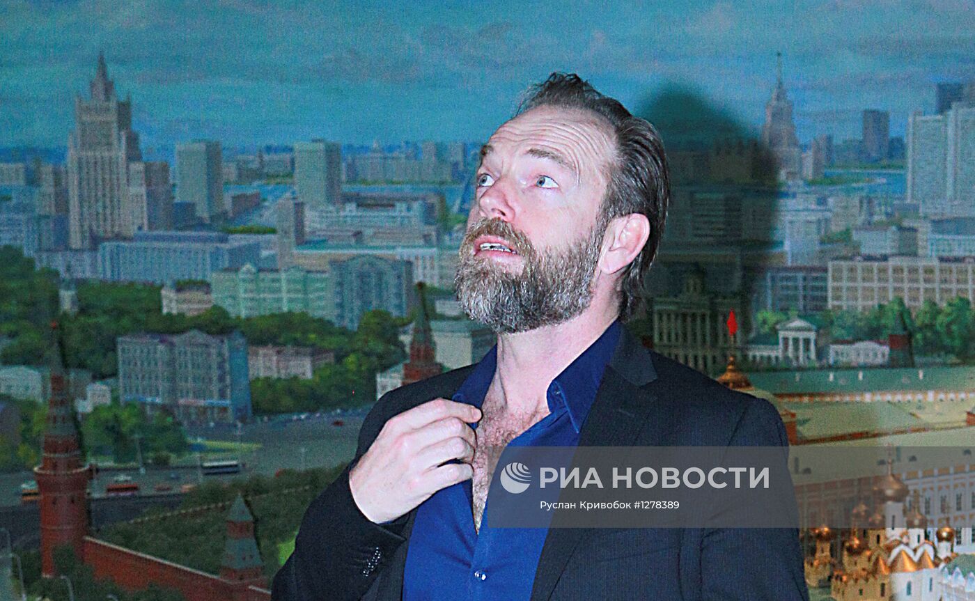 Фотоколл творческой группы фильма "Облачный атлас" в Москве