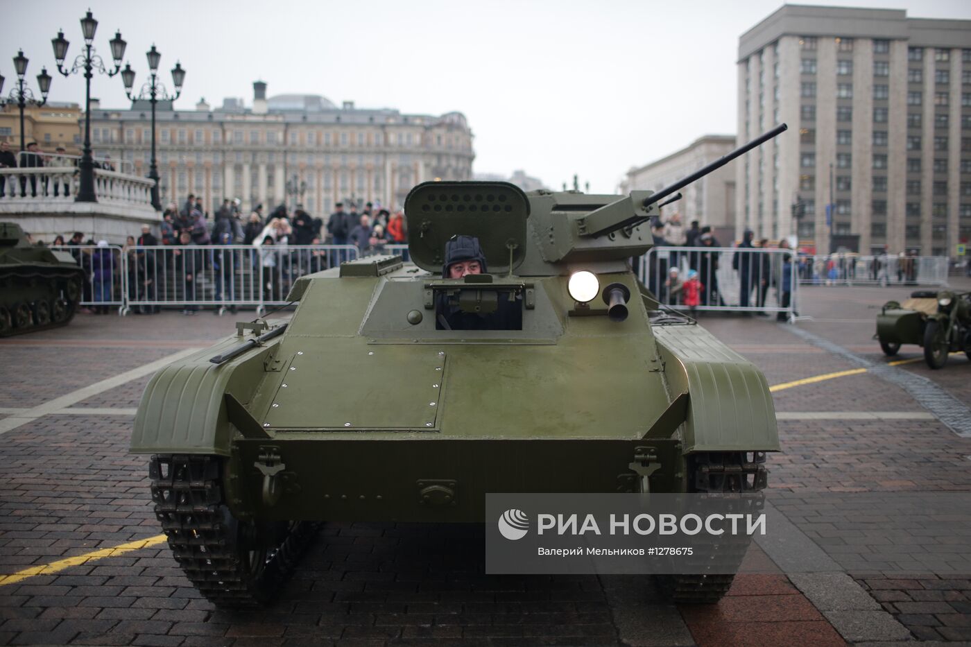 Репетиция марша в честь годовщины парада 1941 года