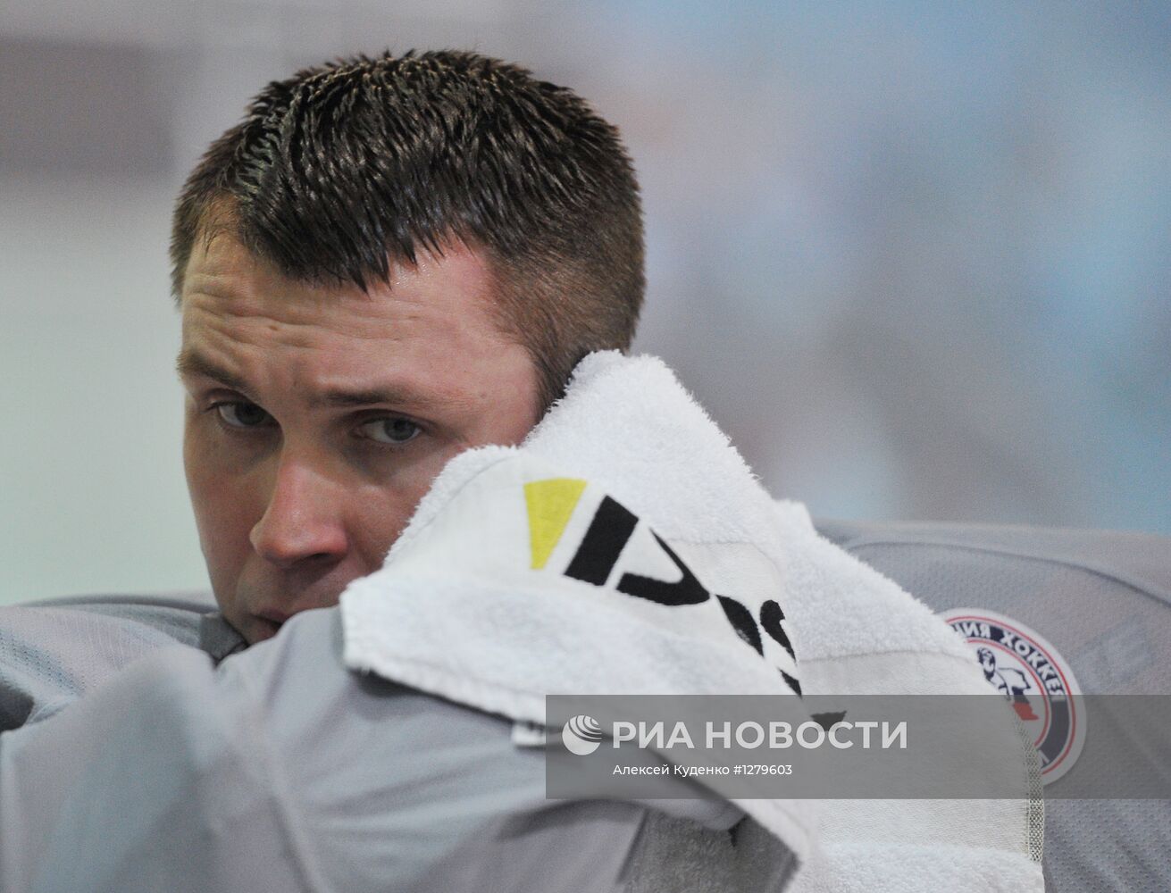 Хоккей. Тренировка сборной России