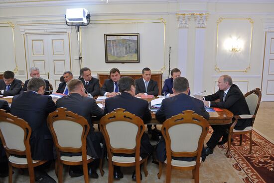В.Путин провел заседание Совета при президенте РФ по спорту