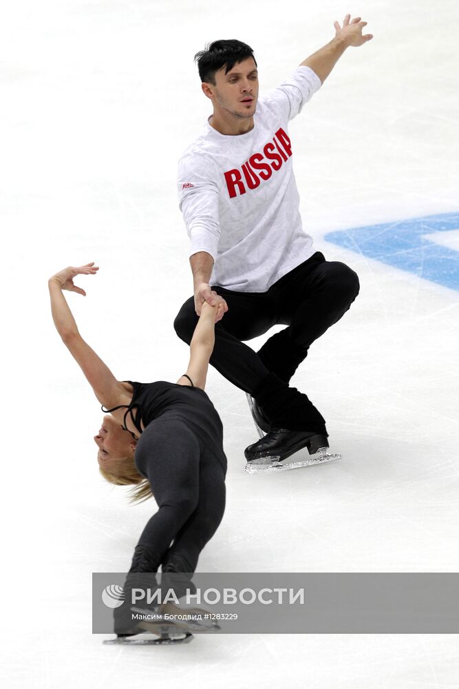 Фигурное катание. IV этап Гран-При. Тренировки