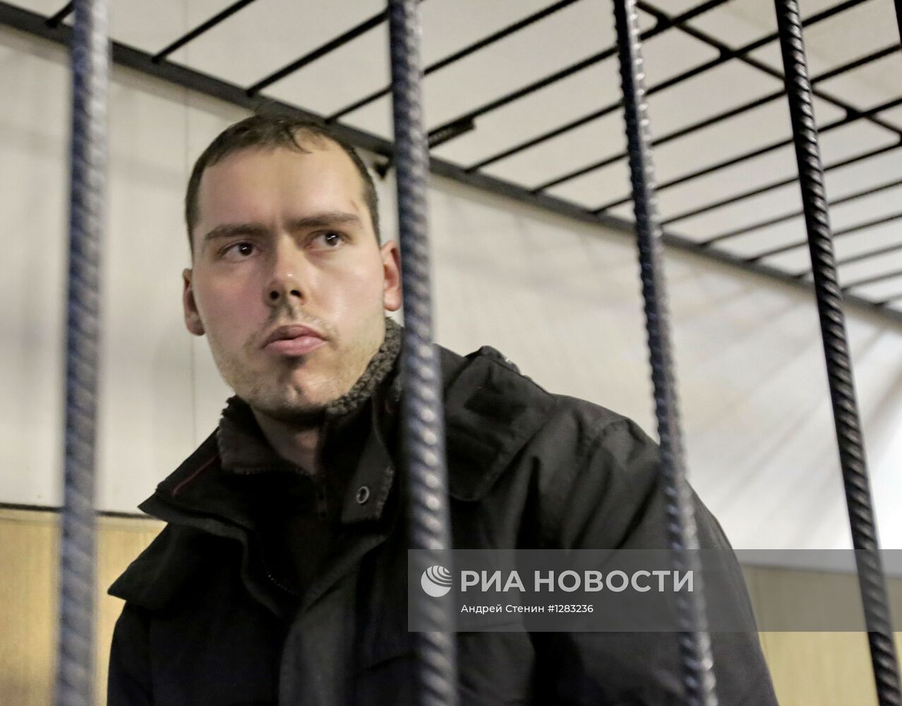 Арест Д.Виноградова, расстрелявшего семерых человек