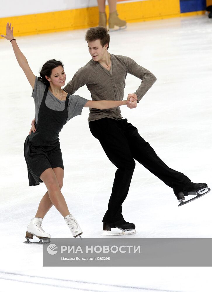 Фигурное катание. IV этап Гран-При. Тренировки