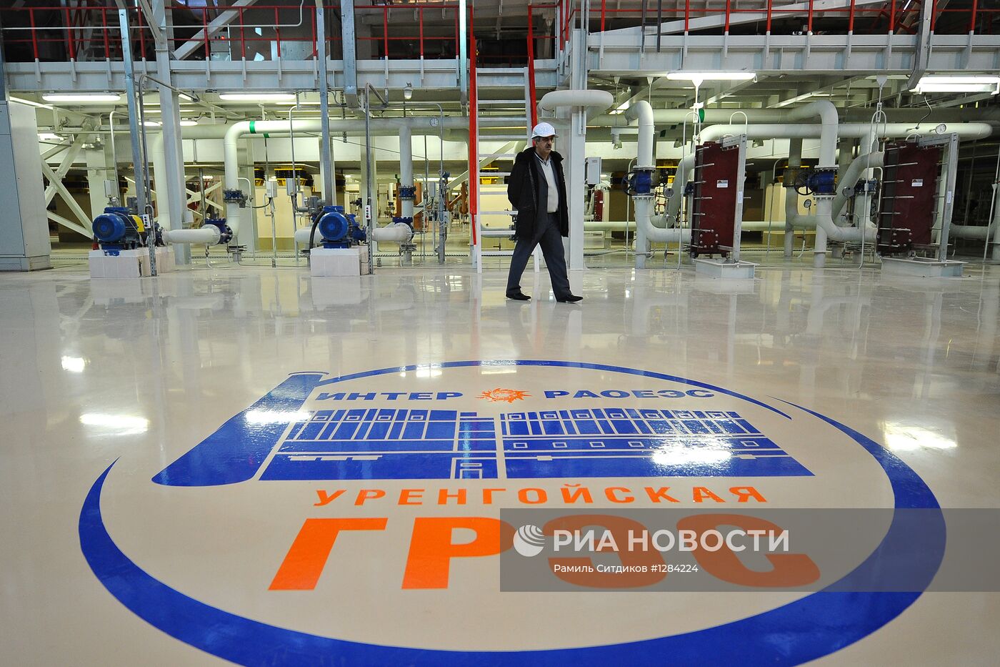 "Интер РАО" запустило новый энергоблок на Уренгойской ГРЭС