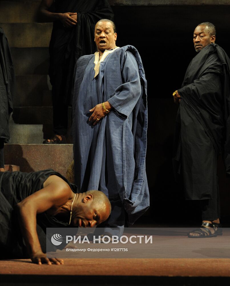 Прогон спектакля Королевского Шекспировского театра в Москве