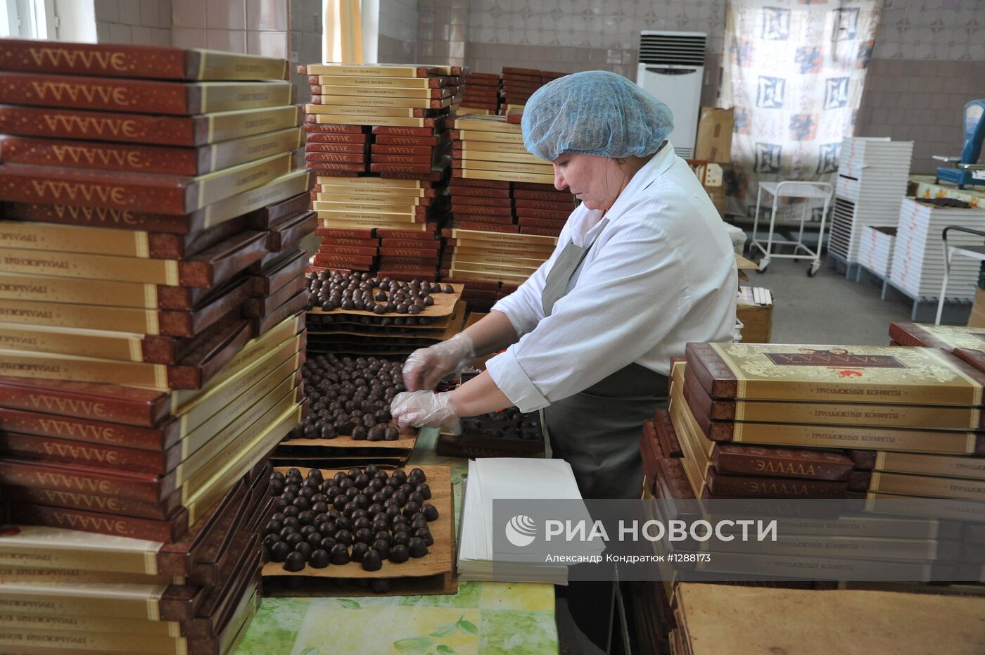 Работа кондитерской фабрики "Южуралкондитер"