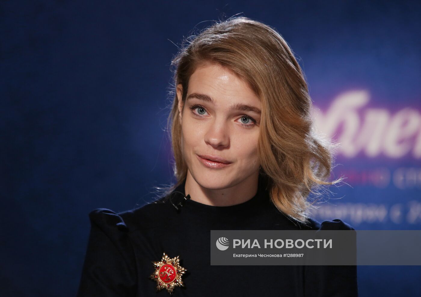 Интервью Н.Водяновой и Д.Майерса по поводу фильма "Влюбленные"