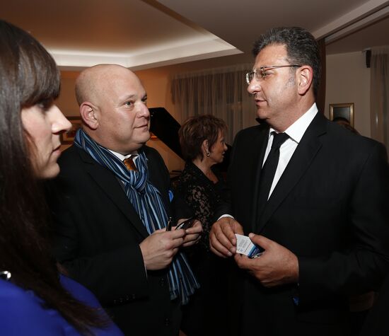 Прием аукционного дома Christie's в резиденции посла Израиля