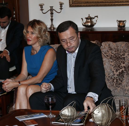 Прием аукционного дома Christie's в резиденции посла Израиля