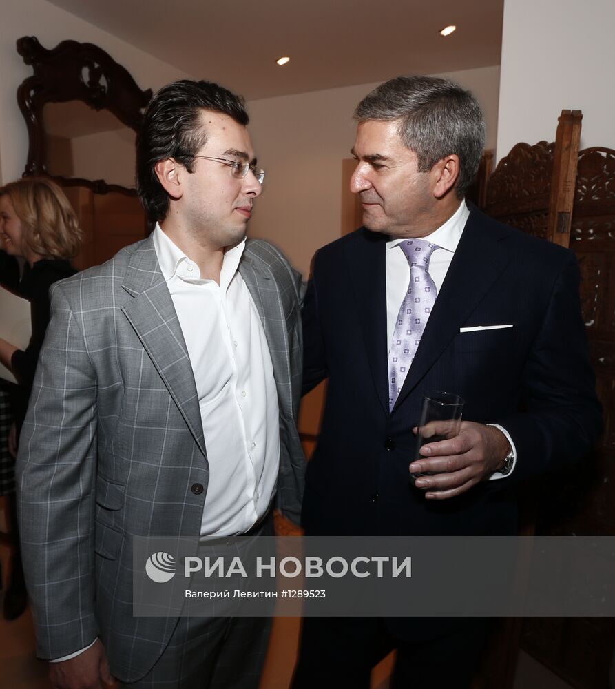 Прием аукционного дома Christie's в резиденции посла Израиля